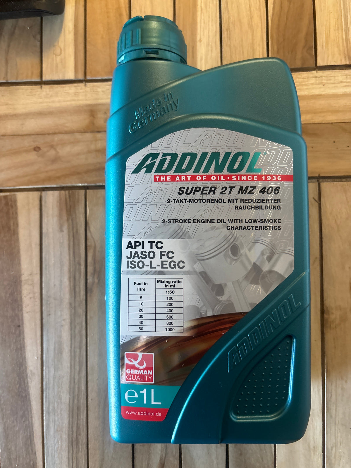 2 Takt Öl Teilsynthetisch 1 Liter Addinol Hercules